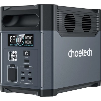 Мобільна зарядна станція Choetech 1200W Bidirecti onal charging power station Choetech 1200W Powerstation 61