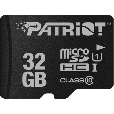 Карта пам'яті 32GB microSD class10 UHS-I Patriot (PSF32GMDC10)