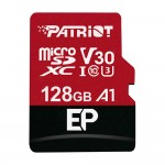Карта пам`ятi MicroSDXC 128GB UHS-I/U3 Class 10 Patriot EP A1 R90/W80MB/s + SD-adapter (PEF128GEP31MCX)