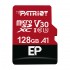 Карта пам`ятi MicroSDXC 128GB UHS-I/U3 Class 10 Patriot EP A1 R90/W80MB/s + SD-adapter (PEF128GEP31MCX)