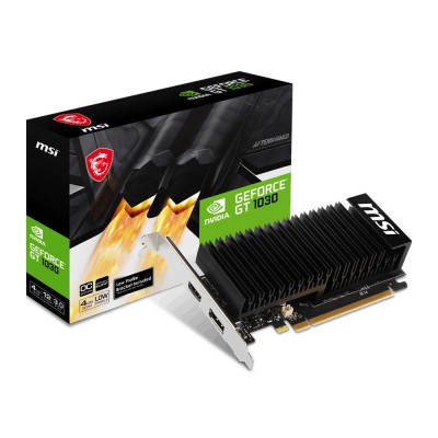 Відеокарта GeForce GT1030 4Gb Silent LP OC MSI GT 1030 4GHD4 LP OC