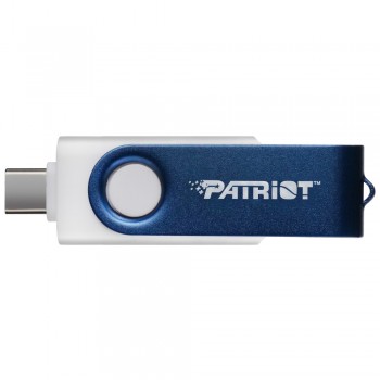 флеш USB Patriot Xporter X550 256GB USB 3.2 Gen 1 Swin g Type-A+C BW PS256GX550AAD