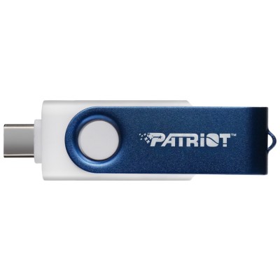 флеш USB Patriot Xporter X550 256GB USB 3.2 Gen 1 Swin g Type-A+C BW PS256GX550AAD