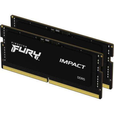 Пам'ять 32GB DDR5 4800MHz sodimm Impact (2x 16) KF548S38IBK2-32 Kingston