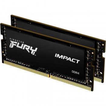 Пам'ять для ноутбука SO-DIMM 2x16GB/3200 DDR4 Kingston Fury Impact (KF432S20IBK2/32)