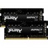 Пам'ять для ноутбука SO-DIMM 2x32GB/3200 DDR4 Kingston Fury Impact (KF432S20IBK2/64)