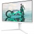 Монітор 23.8" Philips 24M2N3201A, IPS, 180Hz, 0,5ms, 2xHDMI, DP, HAS, Pivot, колонки, білий