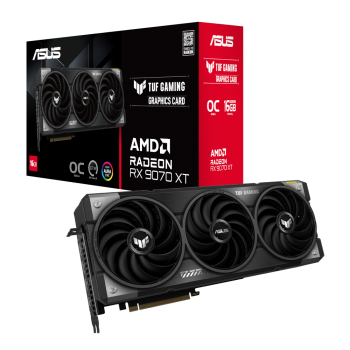 Відеокарта Radeon RX 9070 XT 16Gb TUF OC GAMING ASUS (TUF-RX9070XT-O16G-GAMING)