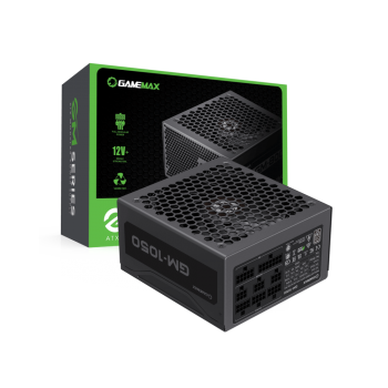 Блок живлення 1050W, 80 Bronze , fan 140mm,ful ly modularOVP, UVP, OTP, OCP, OLP, OPP, SCP GM-1050 Modular GAMEMAX (GM-1050 Modular)