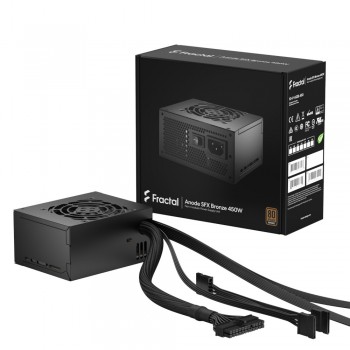 Блок живлення Fractal Design (FD-P-AS2B-450-EU) Блок живлення Anode SFX Bronze 450W, чорний Anode SFX Bronze 450W