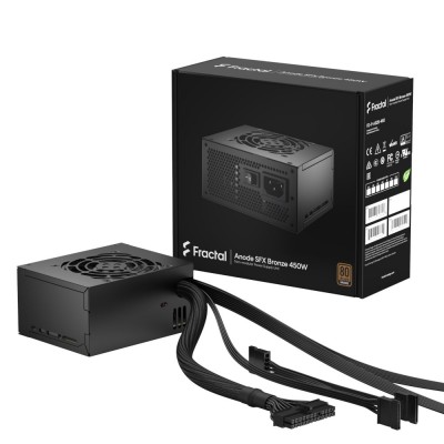 Блок живлення Fractal Design (FD-P-AS2B-450-EU) Блок живлення Anode SFX Bronze 450W, чорний Anode SFX Bronze 450W