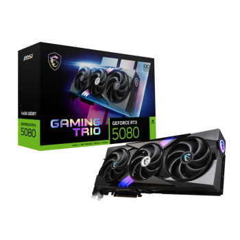 Відеокарта GeForce RTX5080 16GB GAMING TRIO OC MSI RTX 5080 16G GAMING TRIO OC