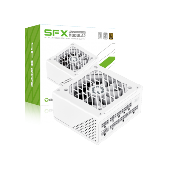 Блок живлення GAMEMAX (GS-650G White) Блок живлення SFX 650W, 80plus Gold,fan 120mm, ful ly modular 3.42 standardOPP, OVP, UVP, OCP, OTP, S GS-650G Wh