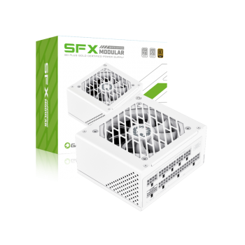 Блок живлення GAMEMAX (GS-850G White) SFX 850W, 80plus Gold,fan 120mm, ful ly modular 3.42 standardOPP, OVP, UVP, OCP, OTP, S GS-850G White