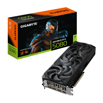 Відеокарта GeForce RTX5080 16GB WINDFORCE OC SFF GigaByte GV-N5080WF3OC-16GD