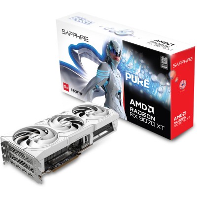 Відеокарта RX 9070 XT GAMING OC DUAL PURE Sapphire (11348-02-20G)