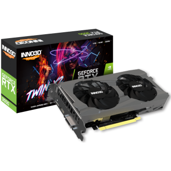 Відеокарта Inno3D RTX 3050 6GB TWIN X2 V2 Inno3D N30502-06D6-1880VA60