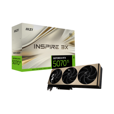 Відеокарта MSI RTX 5070 Ti 16G INS 3X OC PLUS