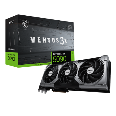 Відеокарта GeForce RTX5090 32GB VENTUS 3X OC MSI RTX 5090 32G VENTUS 3X OC