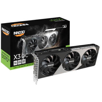 Відеокарта Inno3D RTX 5070 Ti X3 OC Inno3D N507T3-16D7X-176068N