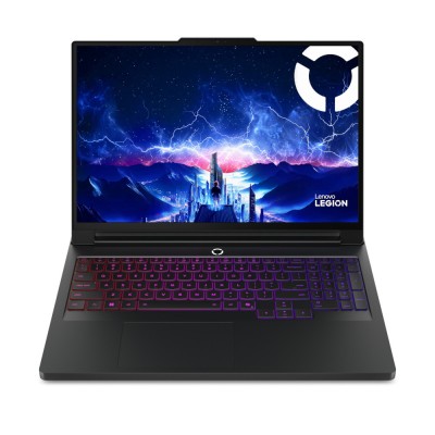 Ноутбук Lenovo Legion Pro 7 16IAX10H (83F5007ARA) 16WQXGA_OLED/U9-275HX/32/1TB SSD/RTX 5080 16GB/DOS/BL/Eclipse black Legion Pro 7 16IAX10H
