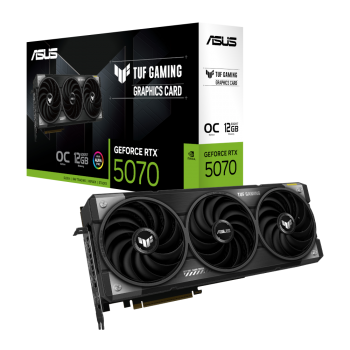 Відеокарта GeForce RTX5070 12Gb TUF OC GAMING ASUS TUF-RTX5070-O12G-GAMING
