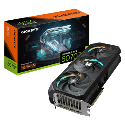 Відеокарта GeForce RTX5070 Ti 16GB GAMING OC GigaByte GV-N507TGAMING OC-16GD