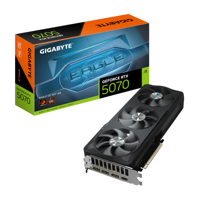 Відеокарта GeForce RTX5070 12Gb EAGLE OC SFF GigaByte GV-N5070EAGLE OC-12GD