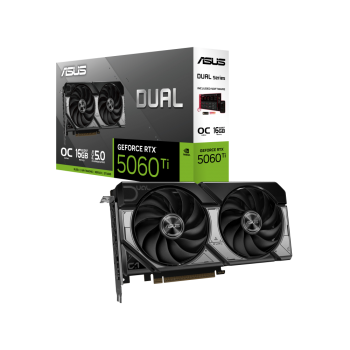 Відеокарта GeForce RTX5060Ti 16Gb DUAL OC ASUS DUAL-RTX5060TI-O16G