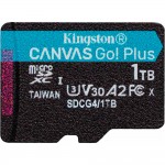 Карта пам'яті 1TB microSDXC сlass 10 UHS-I U3 V30 A2 Canvas Go P Kingston (SDCG4/1TBSP)