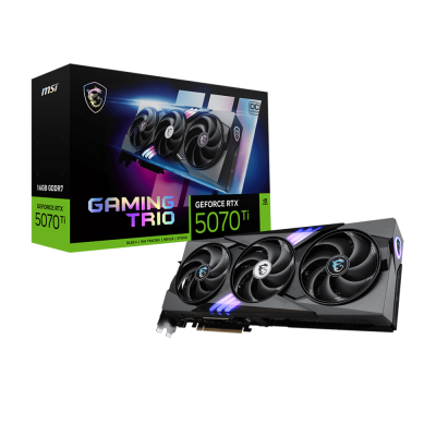 Відеокарта GeForce RTX5070 Ti 16GB GAMING TRIO OC MSI RTX 5070 Ti 16G GAMING TRIO OC