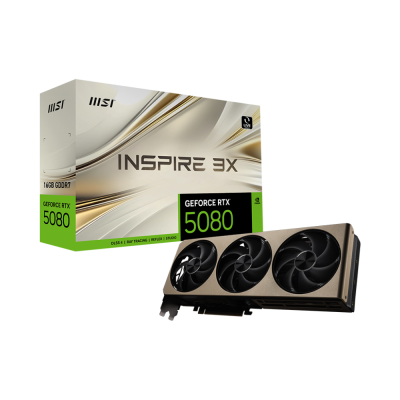 Відеокарта MSI RTX 5080 16G INSPIRE 3X
