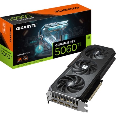 Відеокарта GeForce RTX5060Ti 8Gb GAMING OC GigaByte GV-N506TGAMING OC-8GD