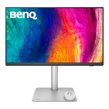 Монітор 27" BenQ PD2730S, IPS, 5K, HDMI, DP, USB-C, USB-hub, HAS, Pivot, кол., білий
