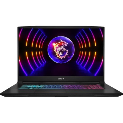 Ноутбук MSI Katana 17 B13VFK-1492XUA (9S7-17L541-1492) 17.3FI/i7-13620H/16/1TB SSD/RTX 4060 8GB/B L/DOS/Black Katana 17 B13VFK-1492XUA