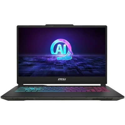 Ноутбук MSI Cyborg 15 AI A1VEK-243XUA (9S7-15K211-243) 15.6_FI/U7-155H/32/1TB SSD/RTX 4050 6GB/BL /DOS/Translucent Black Cyborg 15 AI A1VEK-243XUA
