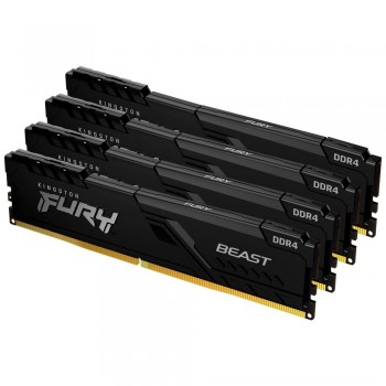 Пам'ять Kingston 64Gb DDR4 3200MHz Fury Beast (2x32) KF432C16BB1K4/64