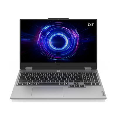 Ноутбук Lenovo LOQ 15IRX10 (83JE006SRA) 15.6FM/i5-13450HX/16/512/RTX 5060 8GB/DOS/ BL/Luna grey LOQ 15IRX10