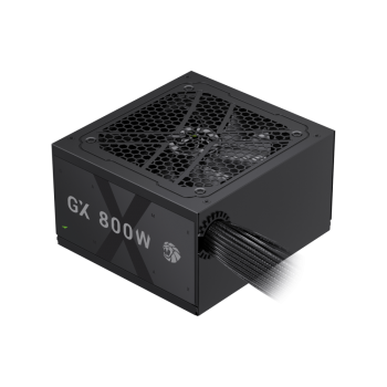 Блок живлення GAMEMAX (GX 800G) ATX 800W, 80+ Gold, 120mm Ultra Sile nt Fan OVP / UVP/ SIP / OCP/ OLP/ OPP/ SCP/OTP GX 800G