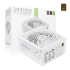 Блок живлення GAMEMAX (GM 800B WH Fully-modular New) ATX 800W, 80+ Bronze, 140mm Ultra Si lent Fan OVP / UVP/ SIP / OCP/ OLP/ OPP/ SCP GM 800B WH Full