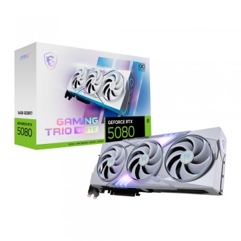Відеокарта MSI RTX 5080 16G GAMING TRIO OC WH