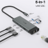 USB-хаб TP-Link USB 3.0 6-in-1 2xUSB 3.0 + 1xUSB-C + 1xHDMI + 1xRJ (UH6120C)