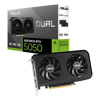 Відеокарта GeForce RTX5050 8Gb DUAL OC ASUS DUAL-RTX5050-O8G