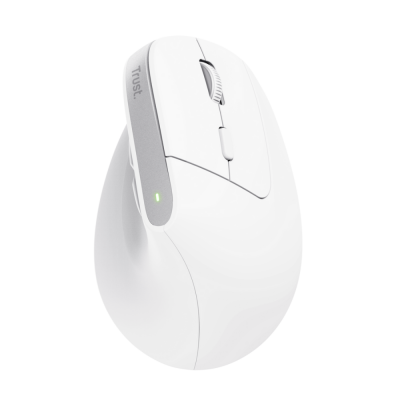 Миша Trust Bayo+ Ergonomic Wireless/Bluetooth White (25399)