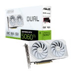 Відеокарта GeForce RTX5060Ti 16Gb DUAL WHITE OC ASUS DUAL-RTX5060TI-O16G-WHITE