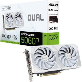 Відеокарта ASUS DUAL-RTX5060TI-O8G-WHITE