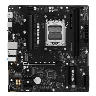 Материнська плата ASRock A620AM-X (AM5/A620A, 2*DDR5, PCIex16, DP/HDMI, 4xSATA, 2xM.2, 2.5GLan, 8ch, mATX)
