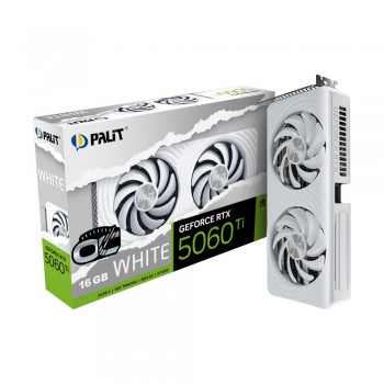 Відеокарта RTX5060Ti WHITE OC 16GB GDDR7 PALIT-XPERTVISION NE7506TU19T1-GB2061M