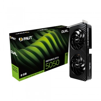 Відеокарта RTX5050 DUAL 8GB GDDR6 PALIT-XPERTVISION NE65050019P1-GB2070D