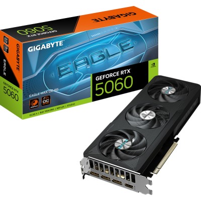 Відеокарта GeForce RTX5060 8Gb EAGLE MAX OC GigaByte GV-N5060EAGLEMAX OC-8GD
